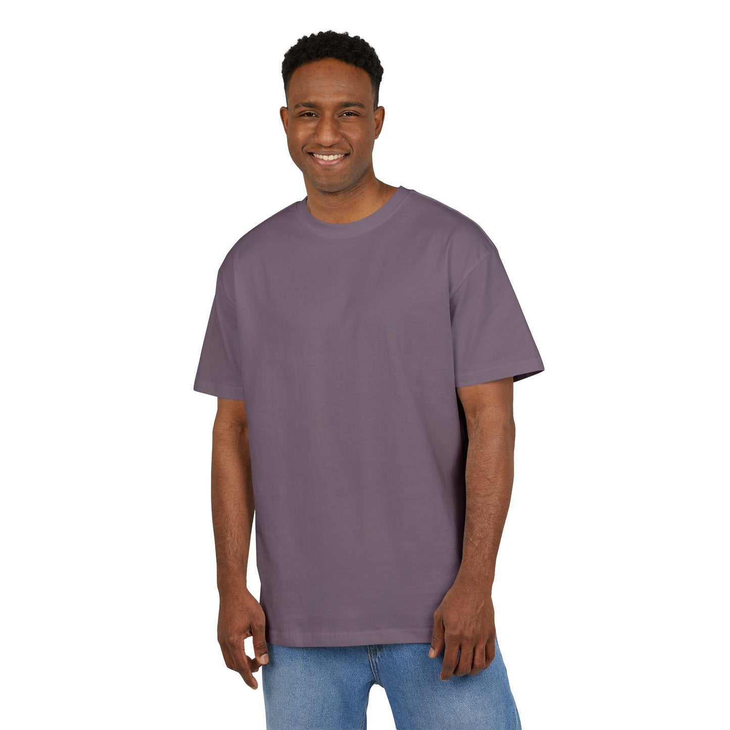 Oversized T-Shirt in Soft Tones, Premium Quality (Blanc Series)