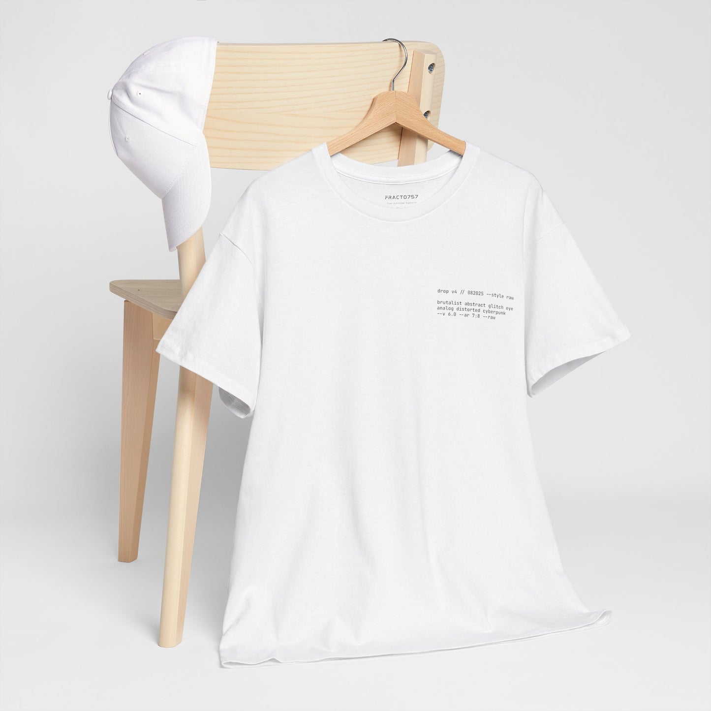 Brutalist Abstract Glitch Eye Tee
