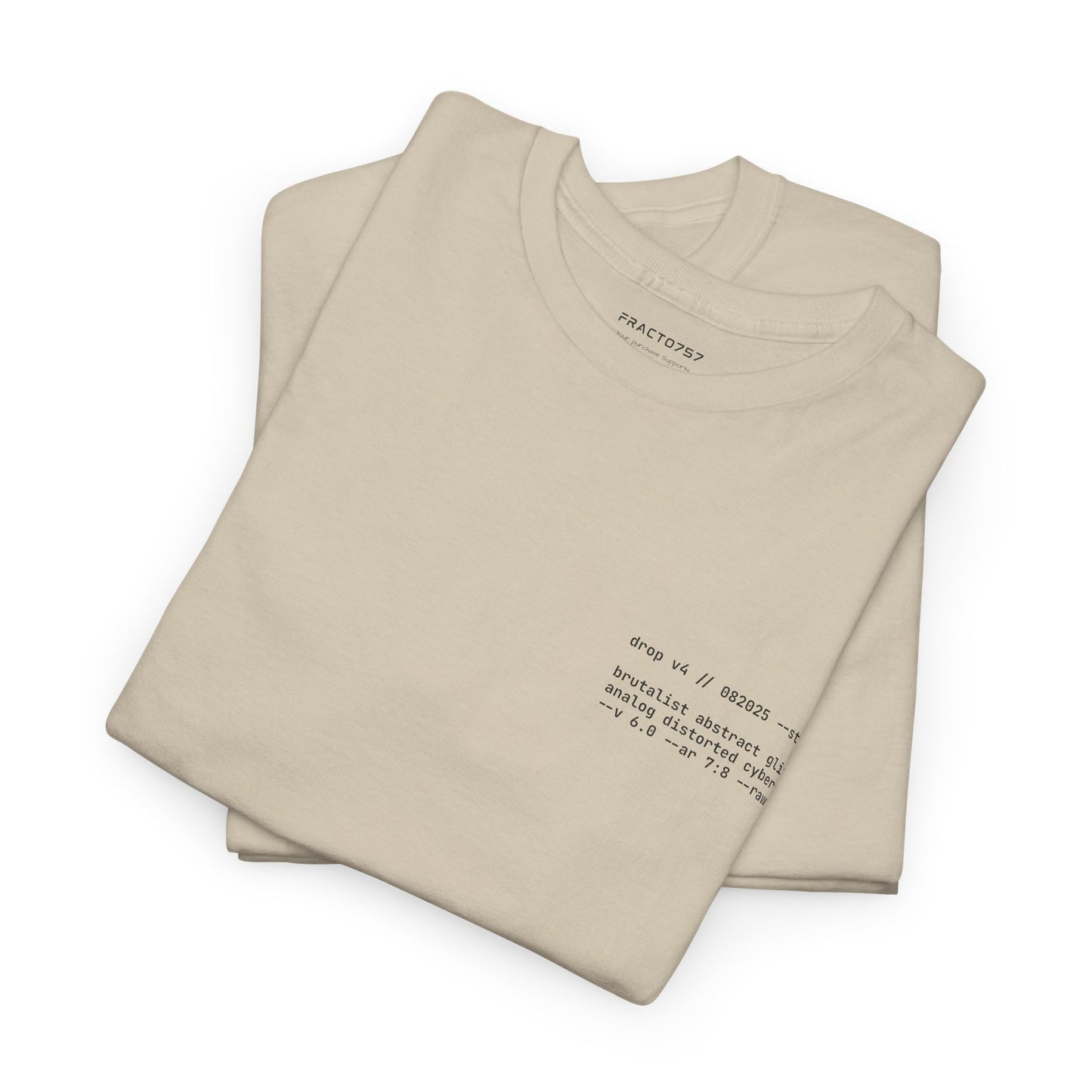 Brutalist Abstract Glitch Eye Tee