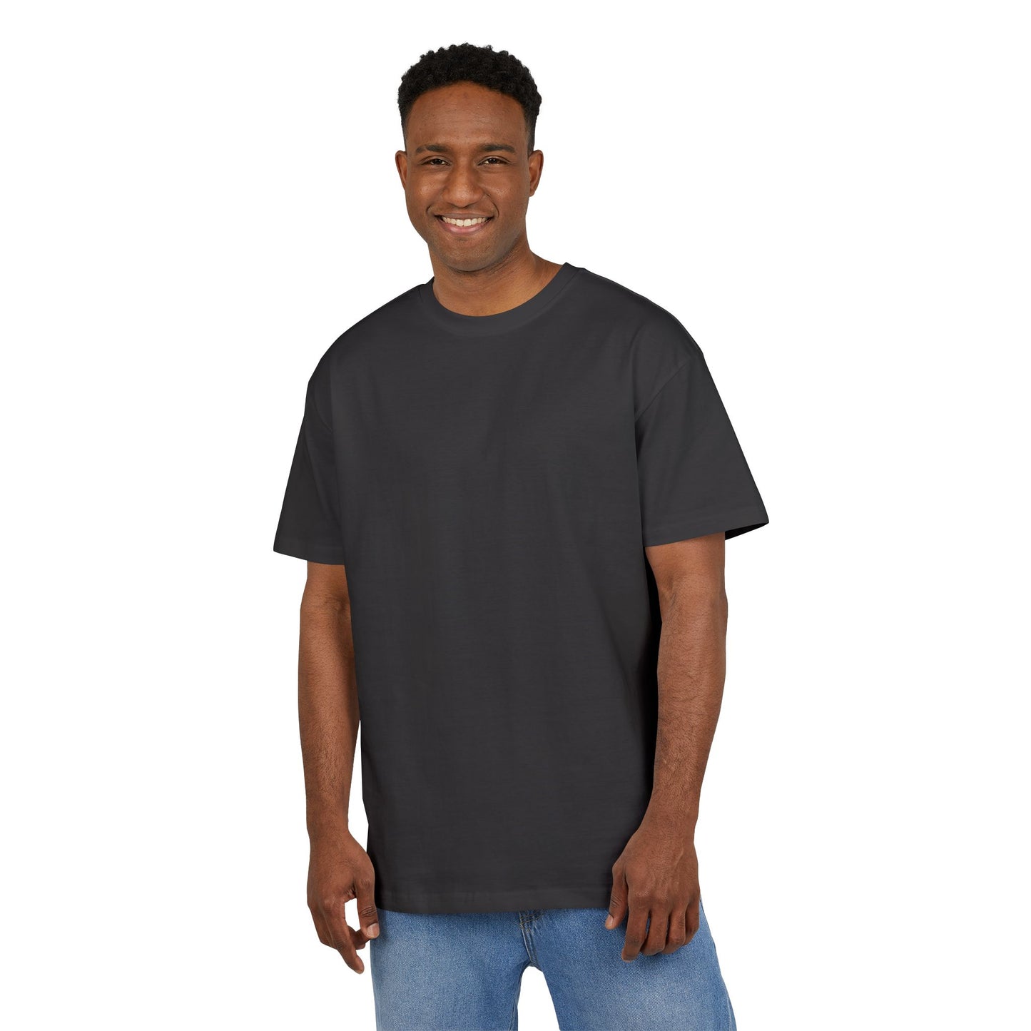 Oversized T-Shirt in Soft Tones, Premium Quality (Blanc Series)
