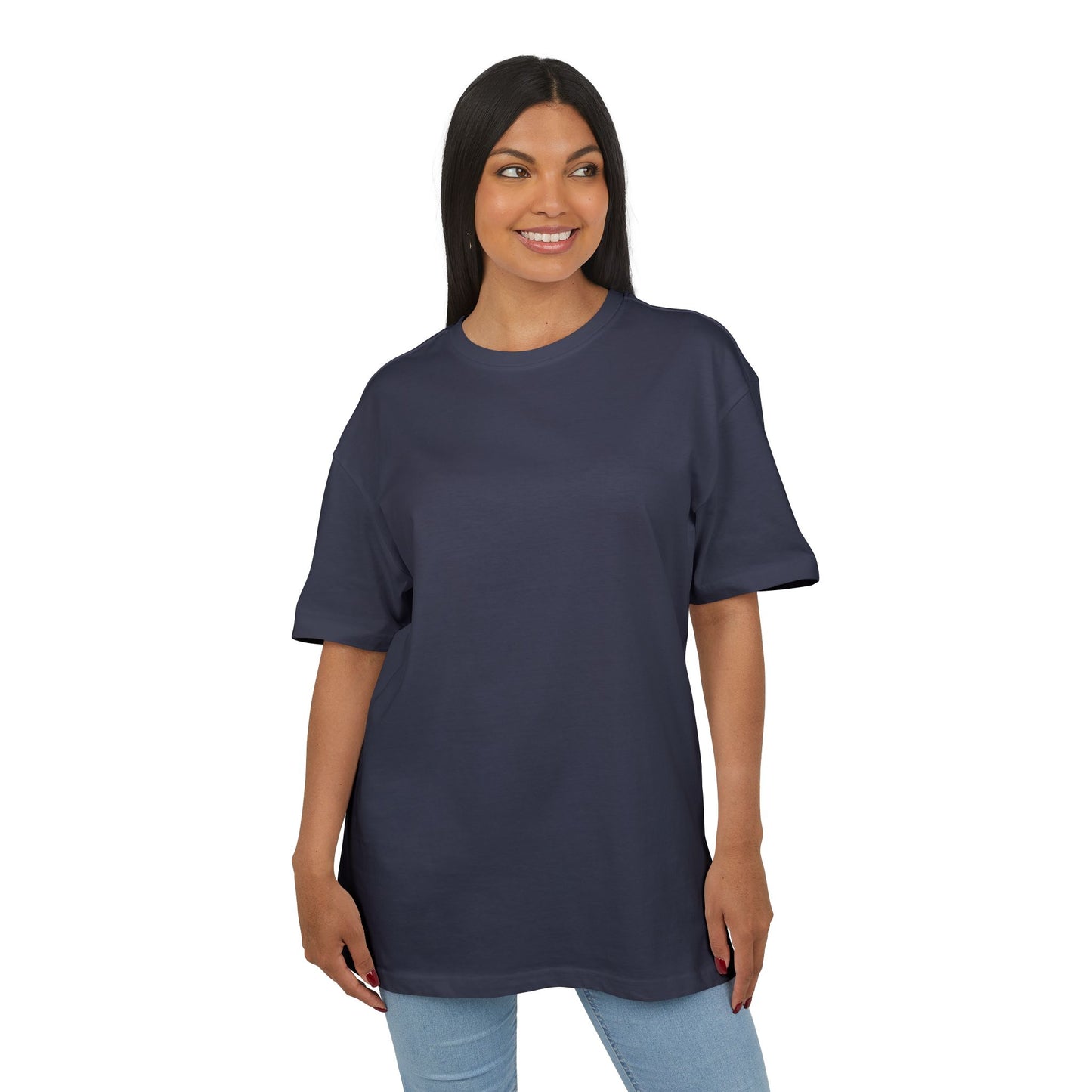 Oversized T-Shirt in Soft Tones, Premium Quality (Blanc Series)