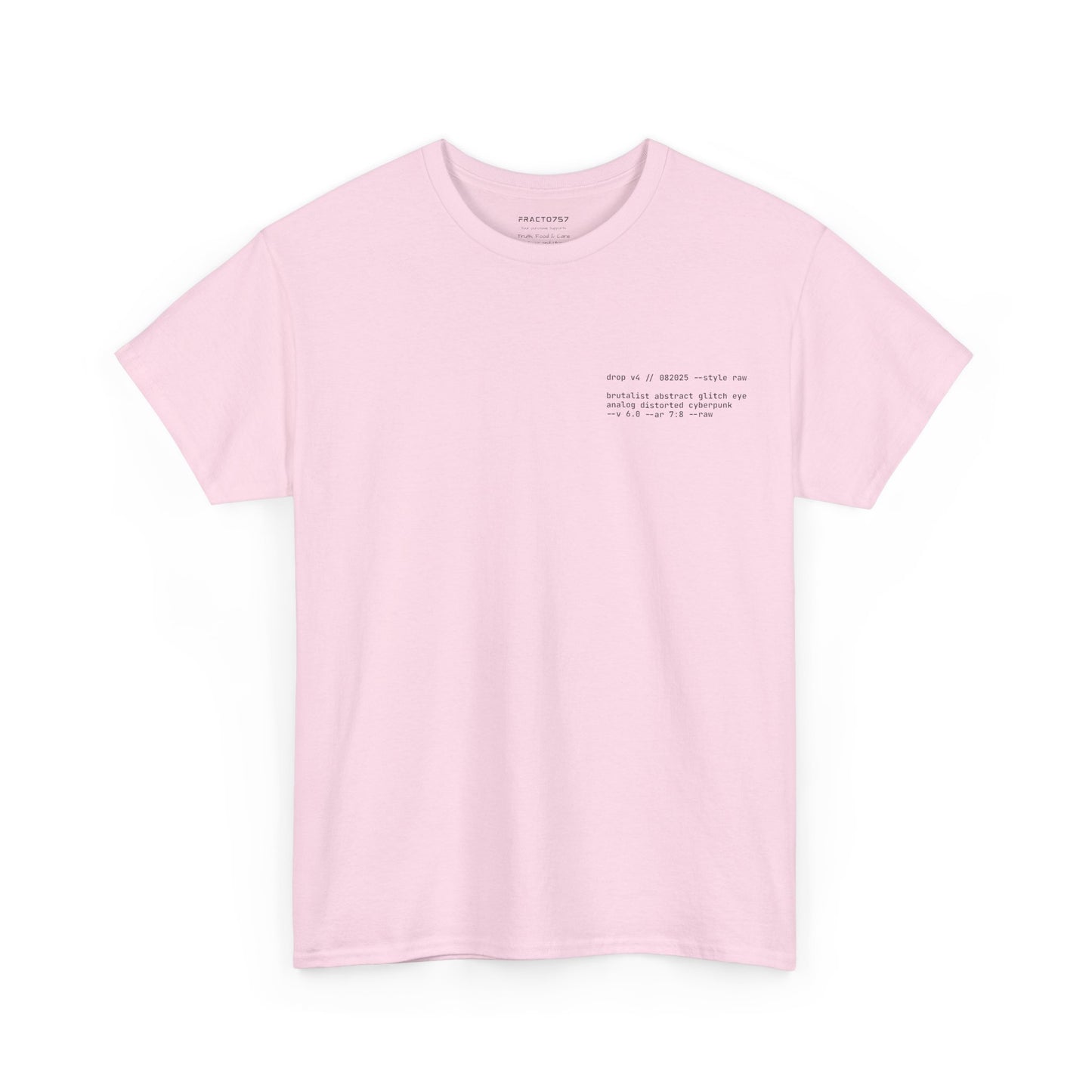 Brutalist Abstract Glitch Eye Tee