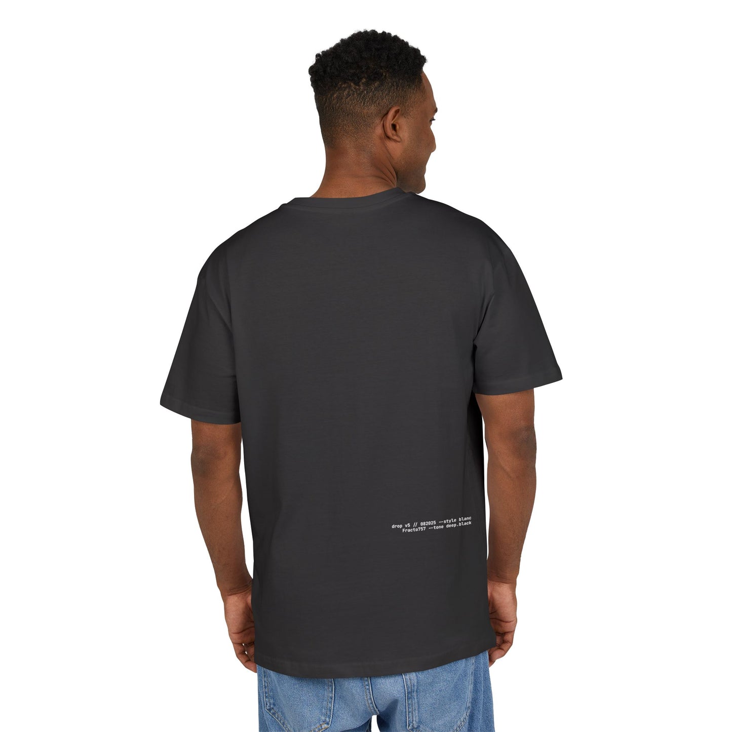 Oversized T-Shirt in Soft Tones, Premium Quality (Blanc Series)