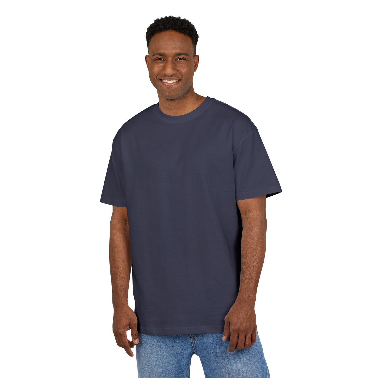 Oversized T-Shirt in Soft Tones, Premium Quality (Blanc Series)