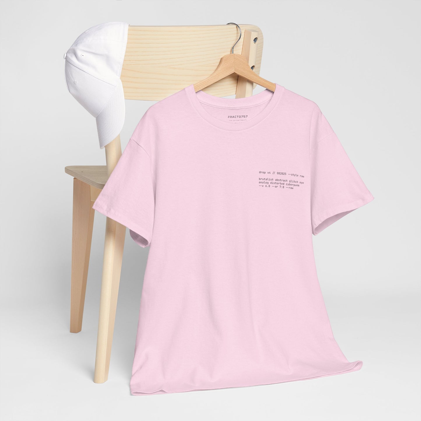 Brutalist Abstract Glitch Eye Tee