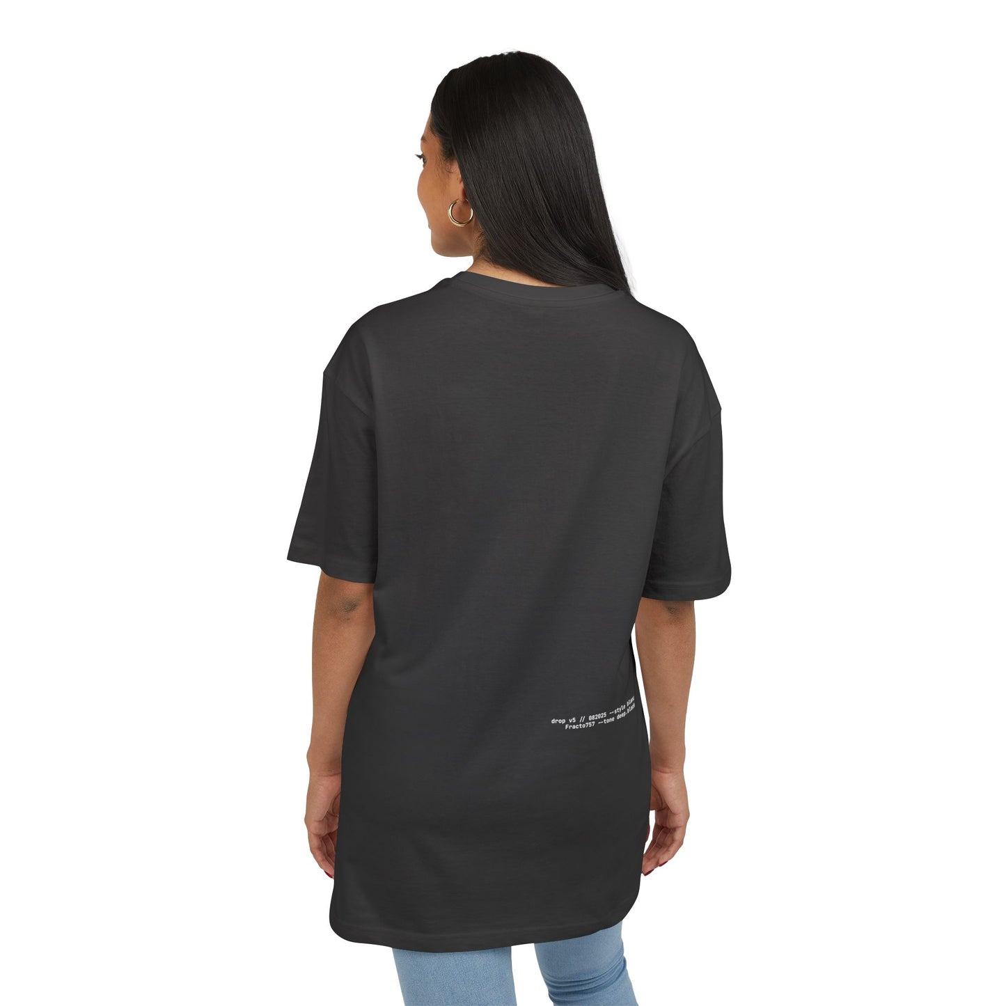 Oversized T-Shirt in Soft Tones, Premium Quality (Blanc Series)