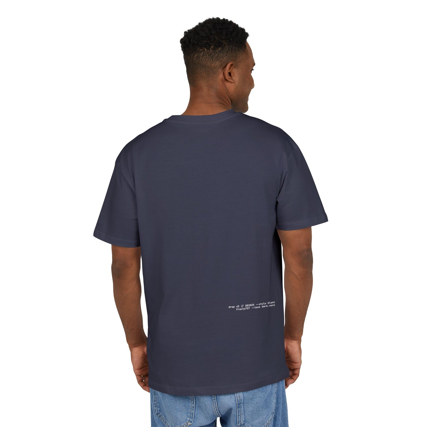 Oversized T-Shirt in Soft Tones, Premium Quality (Blanc Series)